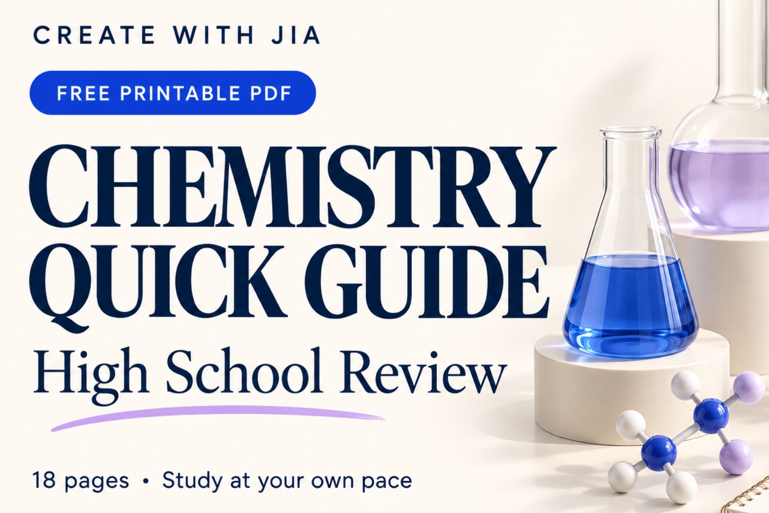 Free Chemistry Quick Guide | High School Review